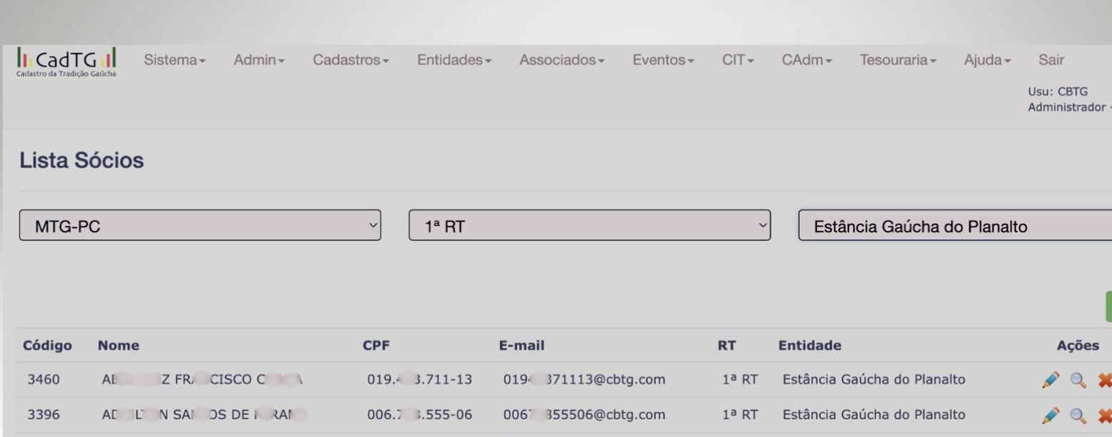 GESTÃO COMPLETA DE SEU CTG